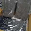 IKIKAKI Overbed Table with Tablet and Phone Slot, Over Bed Desk with Arm Rests, Bed Table for Eating and Laptop, Working, Writing in Bed Couch 