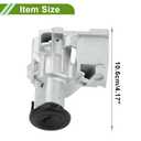 No.D1469G/924-713/88965342 Ignition Lock Cylinder for Chevrolet Silverado 1500 3500 01-06 Silver Tone Front Ignition Switch Cylinder Lock Metal 1 Set