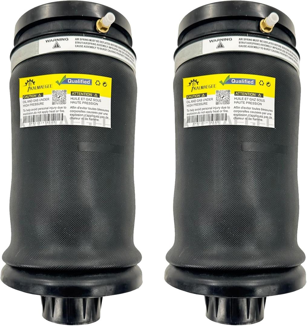 2PCS Rear Air Suspension Spring Bags for Mercedes-Benz X164 W164 GL320 GL350 GL450 GL550 ML320 ML350 ML450 ML500 ML63 AMG 2006-2015 1643200725 1663200325 1643200725 1643200225 1643200425