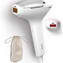 Philips Lumea 9000 Series IPL Hair Removal Device, Visible Permanent Laser Hair Reduction Done at Home, for Women & Men, SenseIQ Technology, 4 Attachments for Body, Face, Bikini & Underarms, BRI984/03 (White)