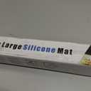 Silicone Mats for Kitchen Counter, Nonslip Silicone Mats for Crafts Countertop Protector Heat Resistant Mat (78.7” x 24” x 0.08”, Translucent)