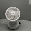 Desk-Fan for-Bedroom Small-Fan Voice - Controlled Air Circulator, 250 CFM 70ft Range, 4 Speeds, 8H Timer, 28dB Quiet, 11 Inch Space Saving Design