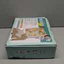 Wooden Baby Walker with Wheels, Push Walker with Baby Activity Center, Montessori Walking Toy for Girls Boys, Ajustable Speed & Height Activity Toy for Toddler Learning to Walk 12+ Months (Natural)