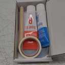 Tub Repair Kit White, Tub Chip and Bathtub Repair Kit for Enamel, Fiberglass, Acrylic, Porcelain, Patch and Repairs Chips, Crack, Scratches, Rust, Holes on Tubs, Toilet, Sink, Shower, Tray in Bathroom