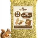 25 LB - Raw Peanuts For Squirrels, Raw In Shell Peanuts For Birds and Wildlife- Squirrel Food, Wild Bird Seed - Grown in The USA (EXP 09/30/26)