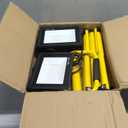 Zetunlo 21000Lumen LED Work Lights with Stand - 3 Head Portable Work Light with 16FT Cord - IP66 Waterproof Tripod Worklights for Outdoor Indoor Job Site Workshop Garage Construction Site Lighting