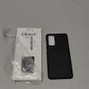 Crave for Samsung Galaxy S20 FE Case, Shockproof Protection Dual Layer Case for Samsung Galaxy S20 FE 5G (6.5 inch) - Black