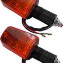 Motorcycle Turn Signals Light Fit for Suzuki DR350 DR650 DR125 DR200 DR250 DR350 DR650 GSXR 750 1100 High Brightness, Blinker Indicator Light, 2Pcs