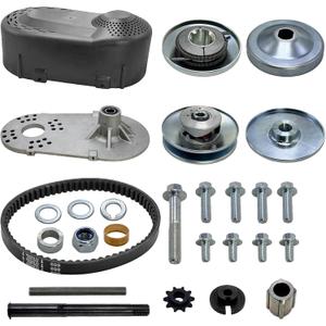 212CC Torque Converter Kit 30 Series 6.5 HP 3/4 Inch | Go Kart Mini Bike 10T #40 41 420 Chain Predator Driver Pulley for Comet TAV2 Torque Converter