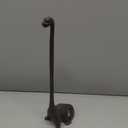 Dinosaur Cast Iron Paper Towel Holder - Sturdy and Functional - Cute Dinosaur Bathroom Decor - Dino Antique Rustic Dcor Home Stand - Toilet Paper Stand by Sheff Store