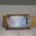 72 Pack Blue Plastic Plates, 7" Disposable Wave Edge Salad/Dessert Plates Elegant Heavy Duty Plate for Party, Wedding, Thanksgiving, Christmas