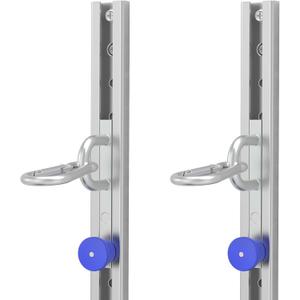 Resistance Bands Wall Anchor Exercise Equipment Platform Base (Length 40"), Adjustable Wall-Mounted Anchor Multi-Purpose Fitness System for Complete Full Body Strength Training