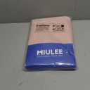 MIULEE Baby Pink Blackout Curtains for Girls Bedroom Living Room 63 Inches Long 2 Panels, Nursery Thermal Insulated Room Darkening Drapes Solid Grommet Top Noise Reducing Window Curtains 40x63 Inch