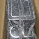 Center Console Between Seat Organizer for Minivans, SUVs, with Key Holder & Cup Holders,Phone Storage for Minivan &SUVs, Middle Van Floor Console Organizer Storage Box- Black