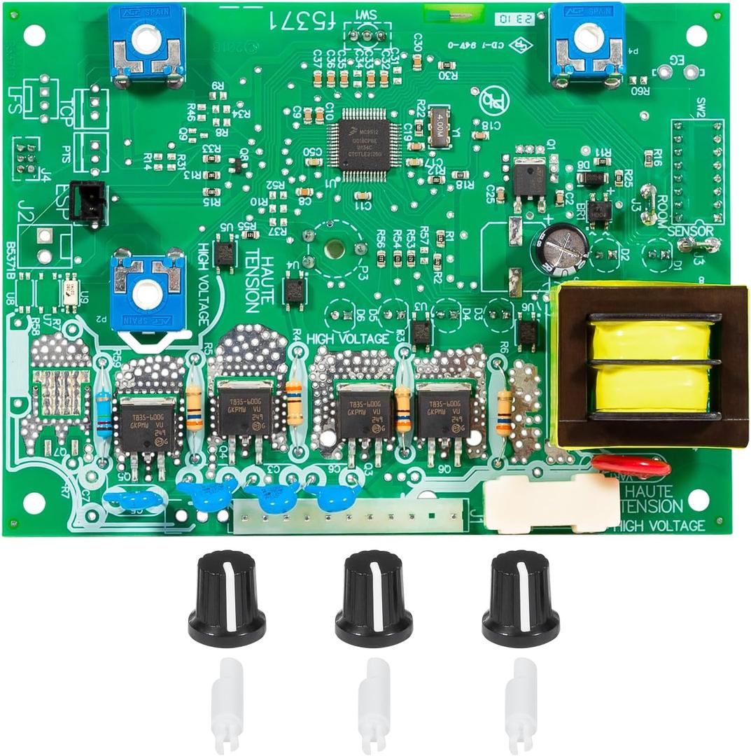 1-00-05886 Control Circuit Board For Harman Pellet Stove Accentra 52i, Accentra Cast Free Standing, Accentra Insert, Advance, P35i, P43, P61, P61A, P68, XXV Replace 3-20-04220 3-20-05886 3-20-05374