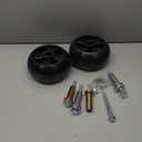 Lawn Mower Deck Wheels 2 Pack Deck Wheels with Full Accessories Kit Replace for John Deere AM116299 AM125172 AM133602 M111489 Replace for MTD 734-04039 753-04856 734-3058