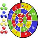 BooTaa 29" Large Dart Board for Kids, Kids Dart Board with Sticky Balls, Boys Toys, Indoor/Sport Outdoor Fun Party Play Game Toys, Birthday Gifts for 3 - 12 Year Old Boys Girls