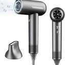 Hair Dryer, Professional High-Speed Blow Dryer 200 Millions Negative Ionic Care Hair Dryer for Fast Drying, Low Noise Thermo-Control Hairdryer with Magnetic Nozzle