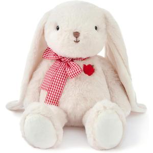 Small Bunny Plush with Heart Cute White Rabbit Stuffed Animals Soft Stuffed Bear Plush Bear Plushie Toys Gifts for Girlfriend Boyfriend Kid