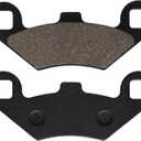 Front and Rear Brake Pads for Polaris Sportsman 400 450 500 600 700 800 Magnum 325 330 500 Scrambler 500 400 Twin 700 800 Trail Blazer 250 330 Trail Boss 330 Xpedition 325 4X4 ATV 2000-2014