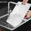 Titanium Cutting Board For Kitchen - 100% Pure Titanium Cutting Boardsand suitable for home kitchen cooking,Durable. ((12inX9in))