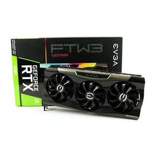 EVGA GeForce RTX 3080 FTW3 Ultra Gaming, 10G-P5-3897-KL, 10GB GDDR6X, iCX3 Technology, ARGB LED, Metal Backplate, LHR 