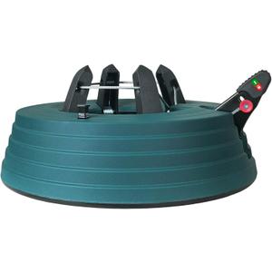 Christmas Tree Stand with Water Reservoir, Foot Press Easy Setup, Fits up to 6 Ft Real Tree with 5.1" Diameter, Equipped with Water Level Indicator, No Assembly Needed