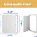 Thicken 1mm 20 x 24 Access Panel for Drywall,Attic Door, Ceiling Access Panel for Drywall,20x24 Metal Access Panels are Thickened to 1mm to Solve The Problem of Fragile Panels(Screwdriver Latch)