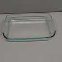 Pyrex Basics Clear Oblong Glass Baking Dishes, 2 Piece Value Plus Pack Set
