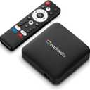 Android 14.0 TV Box 2025, 2GB RAM + 16GB ROM, 4K Ultra HD Video Output, Home TV Streaming Device, Support Voice Remote, 2.4G/5G WiFi 4, 100M Ethernet, BT 4.0, Amlogic S905L23 Quad-Core A53