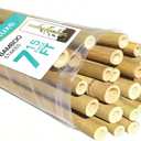 Bamboo Stakes 7FT, 15pcs Garden Stakes Specifically Designed for Climbing Plants, Ideal for Tomatoes, Beans, Cucumbers, Peppers, Vines, and More Plant Growth