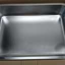 Large Stainless Steel Litter Box with High Sided, Metal Cat Litter Box, Odor-Free Non-Stick Litterbox Pan, Easy to Clean Pet Supplies Toilet Tray for Indoor Cats, Kittens or Multicat Homes