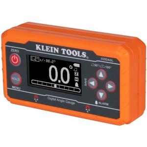 Klein Tools 935DAGL Digital Level Angle Finder with Programmable Angles, Measures 0 - 90 and 0 - 180 Degree or Dual Axis Bullseye Ranges