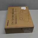 2-in-1 Drive-Thru Tray: Car Food Tray, Wood Car Trays for Eating in Parked Car, Car Desk for Laptop, Car Cup Holder Tray for Road Trip, Taxi, RVs, Truck Drivers