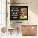 Dog Picture Frame, Cute Pet Wood Photo Frame, Dog Lover Gifts, Sympathy Gifts for Loss of Dog, You Were And Always Will Be My Best Friend Frame, Pet Remembrance Gifts -c05