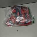 MagEase Dog Harness with 4 FT Leash | Anti-Wrinkle & Anti-Bite Microfiber Leather | Ultra-Soft & Skin-Friendly | 450LB Escape-Proof Magnetic Buckle - Easy On/Off (RED, Extra Large)