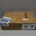 TEAMIX 4 Tier White Slim Storage Cart with Handle, Slide Out Storage Rolling Utility Cart Mobile Shelving Unit Organizer Trolley for Small Spaces Kitchen Laundry Narrow Places (5-1/2'' W)