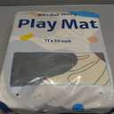 Blissful Diary Baby Play Mats for Floor, 71x59 Inch Extra Thicker & Large Soft Cushioning Foam Playmats for Babies and Toddlers, Foldable Washable Baby Crawling Mat for Playpen, Boho Design