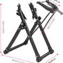 Ejoyous Wheel Truing Stand, Foldable Maintenance Holder Stand, Sturdy Cycling Repair Stand Accessory Fit for 16 to 29 Inch Wheel