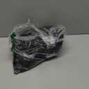 ZOMVA Sparkly Glitter Formal Maxi A Line Dress Sparkle Wrap Ruffle Sleeve Prom Dresses Cocktail Evening Gown, Black 4X