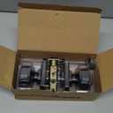 Kwikset Pismo Interior Privacy Door Knob with Lock, Door Handle For Bathroom and Bedroom, Matte Black Keyless Turn Lock Doorknob, with Microban Protection (1 Pack)