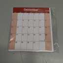 2026 Wall Planner 34.8"x22.8" Dual-Sided Dry Erase Calendar with 8 Adhesive Dot Stickers, Folded Packaging, Horizontal/Vertical, Large Monthly Yearly Planner For Office Home Students, Rainbow