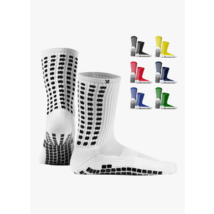 Lux Dual Grip Socks - Soccer Grip Socks for Men and Women. GripArray Performance & Comfort, No size