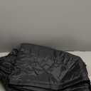 Upgraded Magnetic Thermal Insulated Door Curtain,Thicken Polyester Fiberfill & Thicker Oxford Fabric,Temporary Magnetic Screen Door,Folding Doors Insulation Cover,Window Insulation Kit for Winter (Fits Doors to 38 x 82 Inch, Black)