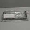 Kitsure Shower Caddy - 1Pack Adhesive Shower Organizer, Rustproof Metal Shelves, No-Drill Bathroom Organizers and Storage, Silver Grey, Large