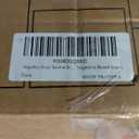 HapiRm Fruit Basket Kitchen Cart - 4-Tier Rolling Storage Cart with Wheels, Fruit Vegetable Basket with Wood Top, Pantry Utility Kitchen Organizer for Fruit Potato Onion Vegetable Bread Snack