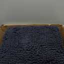 Muddy Mat® | Super Absorbent Door Mat Indoor, Microfiber Quick Dry Chenille Entryway Rug, Non-Slip Front Door Mat, Indoor Mats for Entryway, Machine Washable Pet Rug, Navy Blue Runner 24"X60", Navy Blue