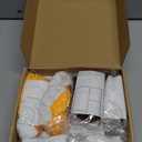 Groodo Punch Needle Coaster Kit, 6PCS Easy DIY Embroidery Set for Beginners, Kids & Adults Good Gift with Patterns, Tools, Yarns, Hoop, Instructions & Coaster Holder