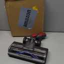 HESTIA Hardwood Floor Attachment for Dyson V7 V8 V11 V15 SV10 SV12 SV14 Cordless Stick Vacuum Cleaners, V-Shaped Roller Brush, LED Headlights, Cleaner Head Replacement Parts (Gray)