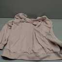 Pink Sweater With Zips On  Sides Size Medium